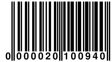 0 000020 100940