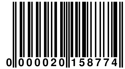 0 000020 158774