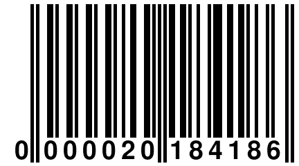 0 000020 184186