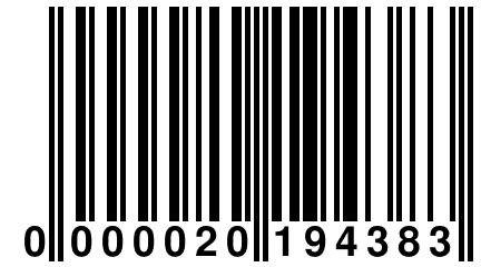 0 000020 194383