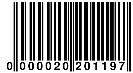 0 000020 201197