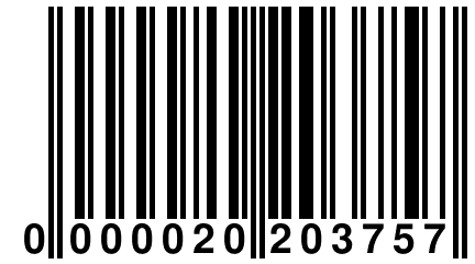 0 000020 203757