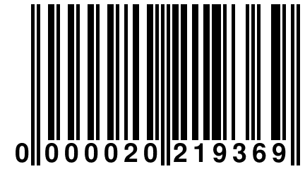 0 000020 219369