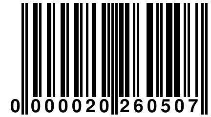 0 000020 260507