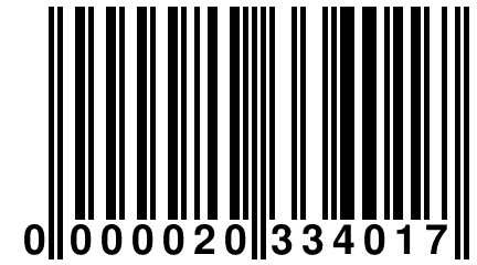 0 000020 334017