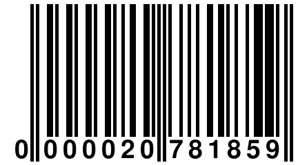 0 000020 781859