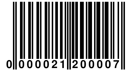 0 000021 200007