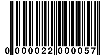 0 000022 000057