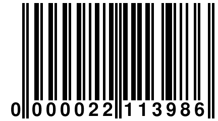 0 000022 113986