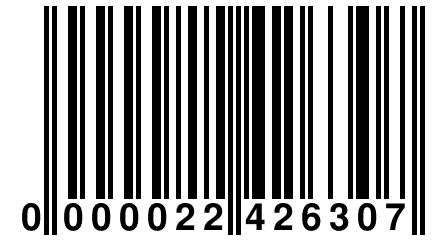 0 000022 426307