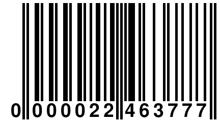 0 000022 463777