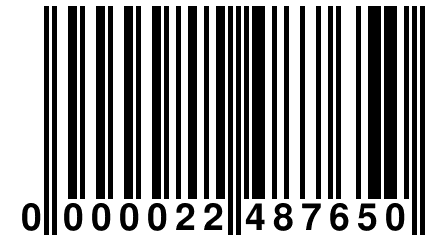 0 000022 487650