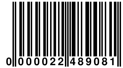 0 000022 489081