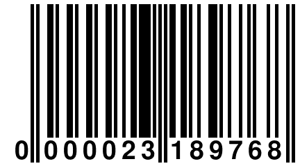 0 000023 189768