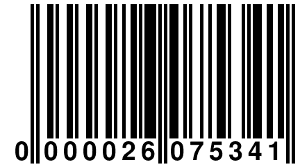 0 000026 075341