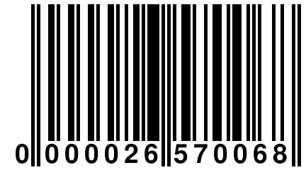 0 000026 570068