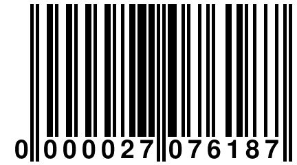 0 000027 076187