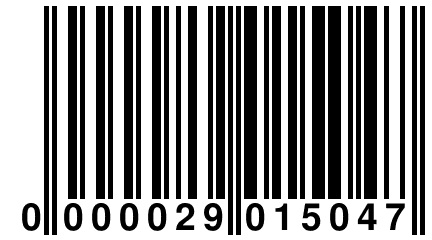 0 000029 015047