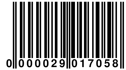 0 000029 017058