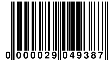 0 000029 049387