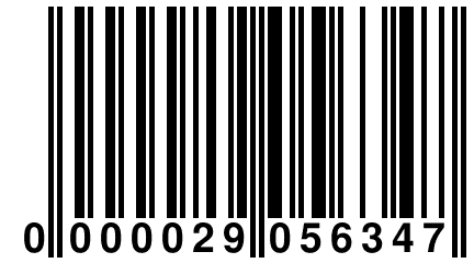 0 000029 056347