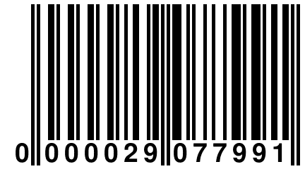 0 000029 077991