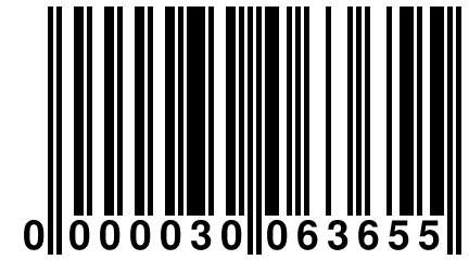 0 000030 063655