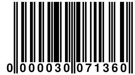 0 000030 071360