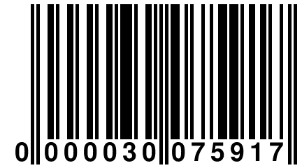 0 000030 075917