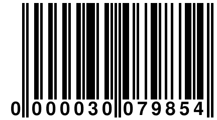 0 000030 079854