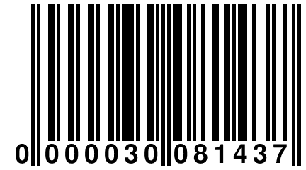 0 000030 081437