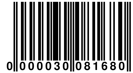 0 000030 081680