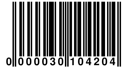 0 000030 104204