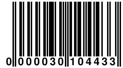 0 000030 104433