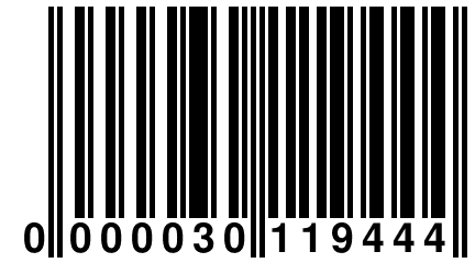 0 000030 119444