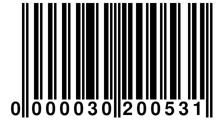 0 000030 200531