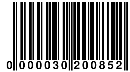 0 000030 200852