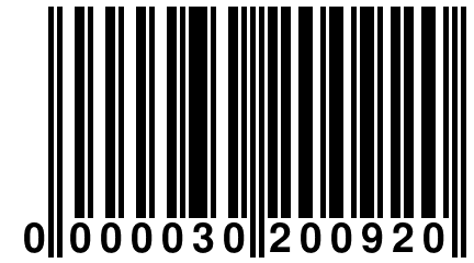 0 000030 200920