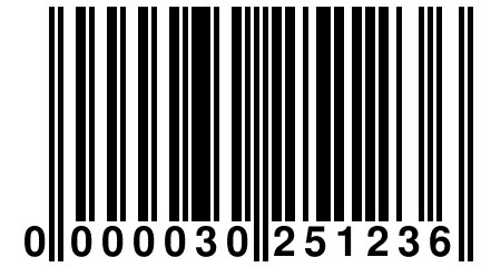 0 000030 251236