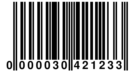 0 000030 421233