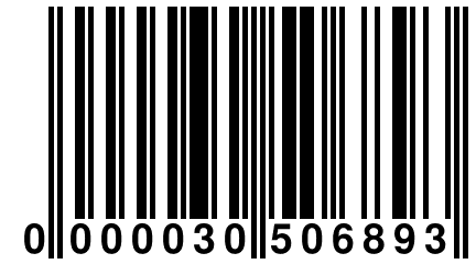 0 000030 506893