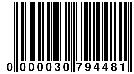 0 000030 794481