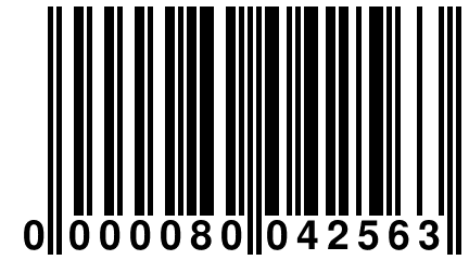 0 000080 042563