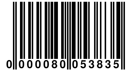 0 000080 053835