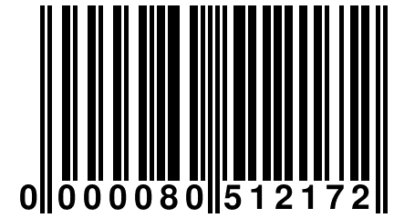 0 000080 512172