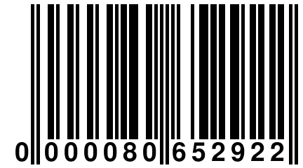 0 000080 652922