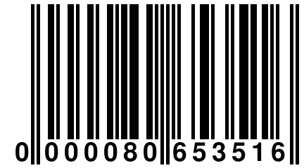 0 000080 653516