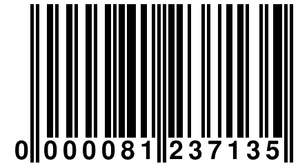 0 000081 237135