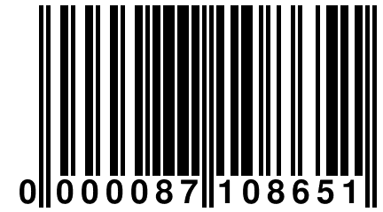 0 000087 108651