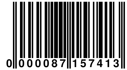 0 000087 157413